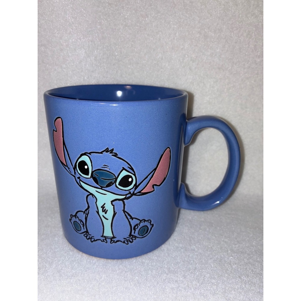 Disney Stitch Coffee Mug 20oz Blue Lilo and Stitch Large - Picture 1 of 7